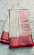 Elegant Green Satin Saree with Rich Gold Zari Border