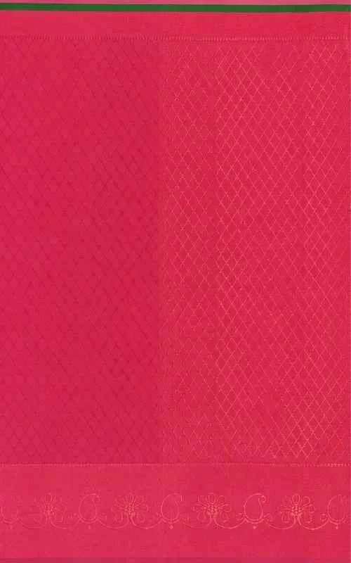 Premium Pink Brocade Saree - MAU NAQSH