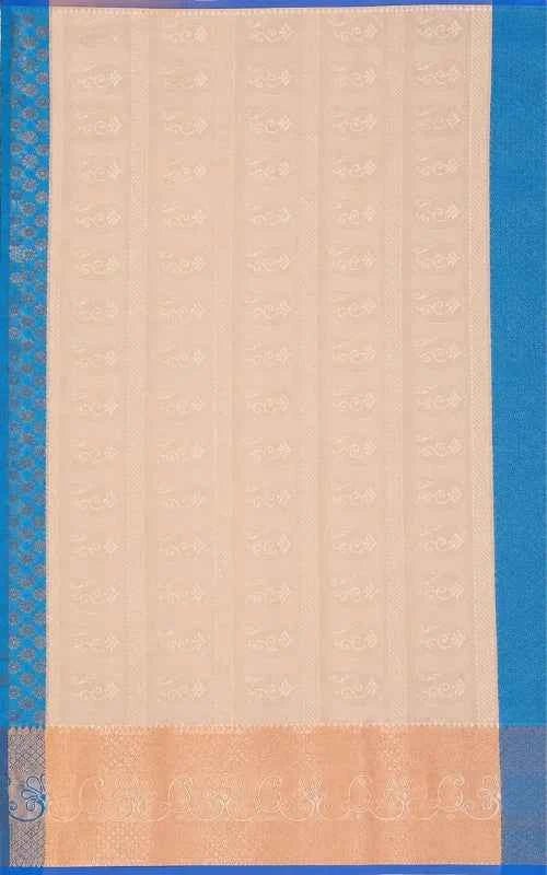rocade Blend Saree with Contrast Border - MAU NAQSH